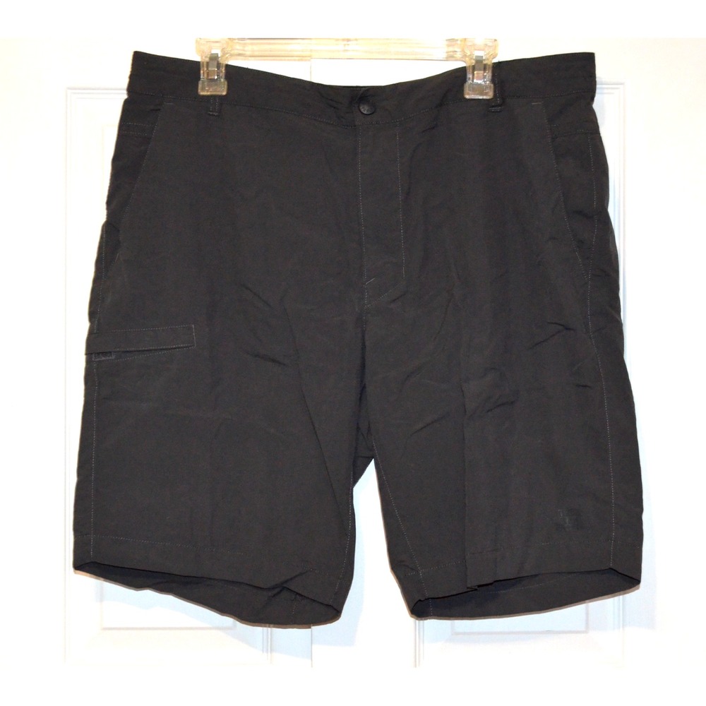 The North Face Dark Gray Trail Shorts Belted‎ Nylon Outdoor Men's 38